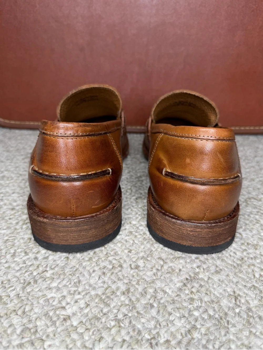 Frye Tyler Flex leather Penny loafer